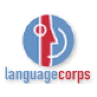 LanguageCorps logo, LanguageCorps contact details