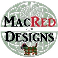 MacRed Designs logo, MacRed Designs contact details