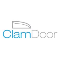 ClamDoor logo, ClamDoor contact details