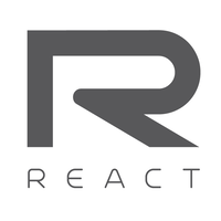 REACT Studios logo, REACT Studios contact details