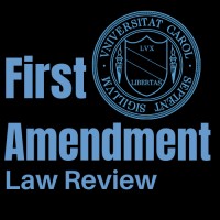 First Amendment Law Review logo, First Amendment Law Review contact details