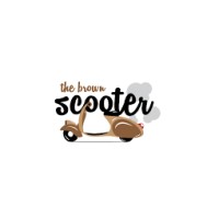 The Brown Scooter logo, The Brown Scooter contact details