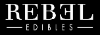 Rebel Edibles logo, Rebel Edibles contact details