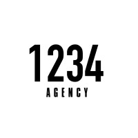 1234 Agency logo, 1234 Agency contact details