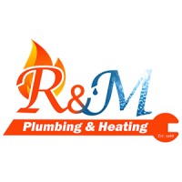 R&M Plumbing and Heating logo, R&M Plumbing and Heating contact details