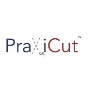 PraxiCut logo, PraxiCut contact details