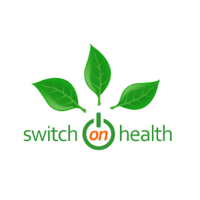 Switch on Health logo, Switch on Health contact details