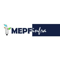 MEPF infra logo, MEPF infra contact details