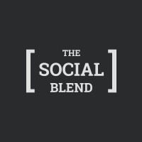 The Social Blend logo, The Social Blend contact details