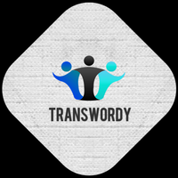 TransWordy logo, TransWordy contact details