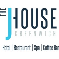 The J House Greenwich logo, The J House Greenwich contact details