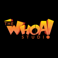 The Whoa Studio logo, The Whoa Studio contact details