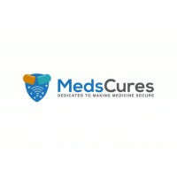 MedsCures logo, MedsCures contact details