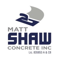 Matt Shaw Concrete, Inc. logo, Matt Shaw Concrete, Inc. contact details