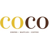 CoCo Crêpes, Waffles & Coffee logo, CoCo Crêpes, Waffles & Coffee contact details