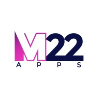 M22Apps logo, M22Apps contact details