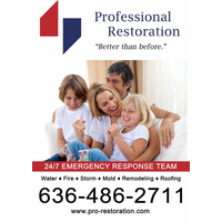 Professional Restoration logo, Professional Restoration contact details