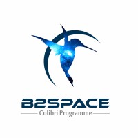 B2Space logo, B2Space contact details