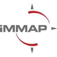 iMMAP logo, iMMAP contact details