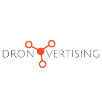 DronVertising logo, DronVertising contact details