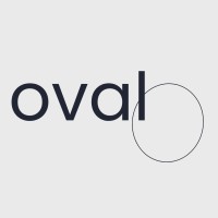 oval logo, oval contact details