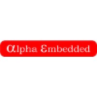 Alpha Embedded logo, Alpha Embedded contact details