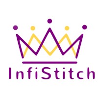 InfiStitch logo, InfiStitch contact details