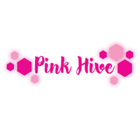 Pink Hive logo, Pink Hive contact details