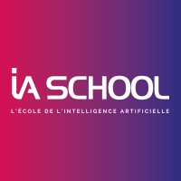 IA School logo, IA School contact details