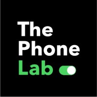 The Phone Lab logo, The Phone Lab contact details