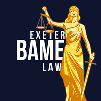 Exeter BAME Law logo, Exeter BAME Law contact details