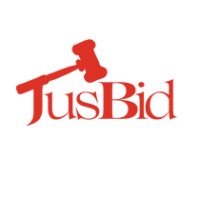 JusBid logo, JusBid contact details