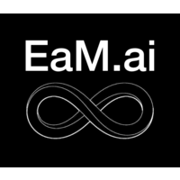 EaM.ai logo, EaM.ai contact details