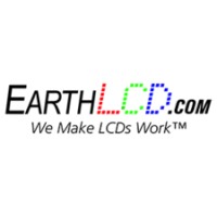 EarthLCD.com logo, EarthLCD.com contact details