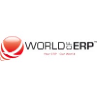 World of ERP logo, World of ERP contact details