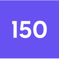 150 logo, 150 contact details