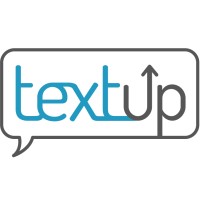 TextUp logo, TextUp contact details