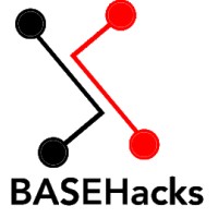 BASEHacks logo, BASEHacks contact details