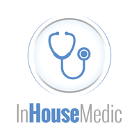 InHouseMedic logo, InHouseMedic contact details