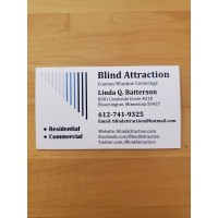 Blind Attraction logo, Blind Attraction contact details