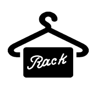 Rack logo, Rack contact details