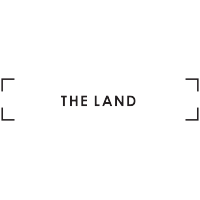 [The Land] logo, [The Land] contact details