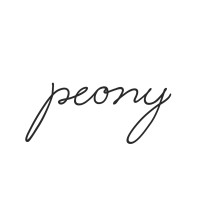 peony logo, peony contact details