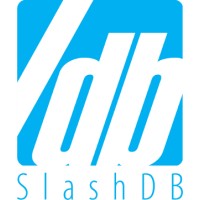 SlashDB logo, SlashDB contact details