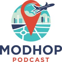 Modhop Podcast logo, Modhop Podcast contact details