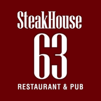 SteakHouse63 Restaurant & Pub logo, SteakHouse63 Restaurant & Pub contact details