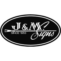 J&M Signs logo, J&M Signs contact details