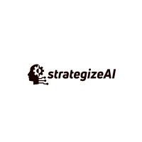 StrategizeAI logo, StrategizeAI contact details