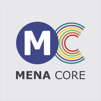 MENA Core logo, MENA Core contact details