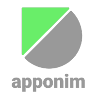 Apponim logo, Apponim contact details